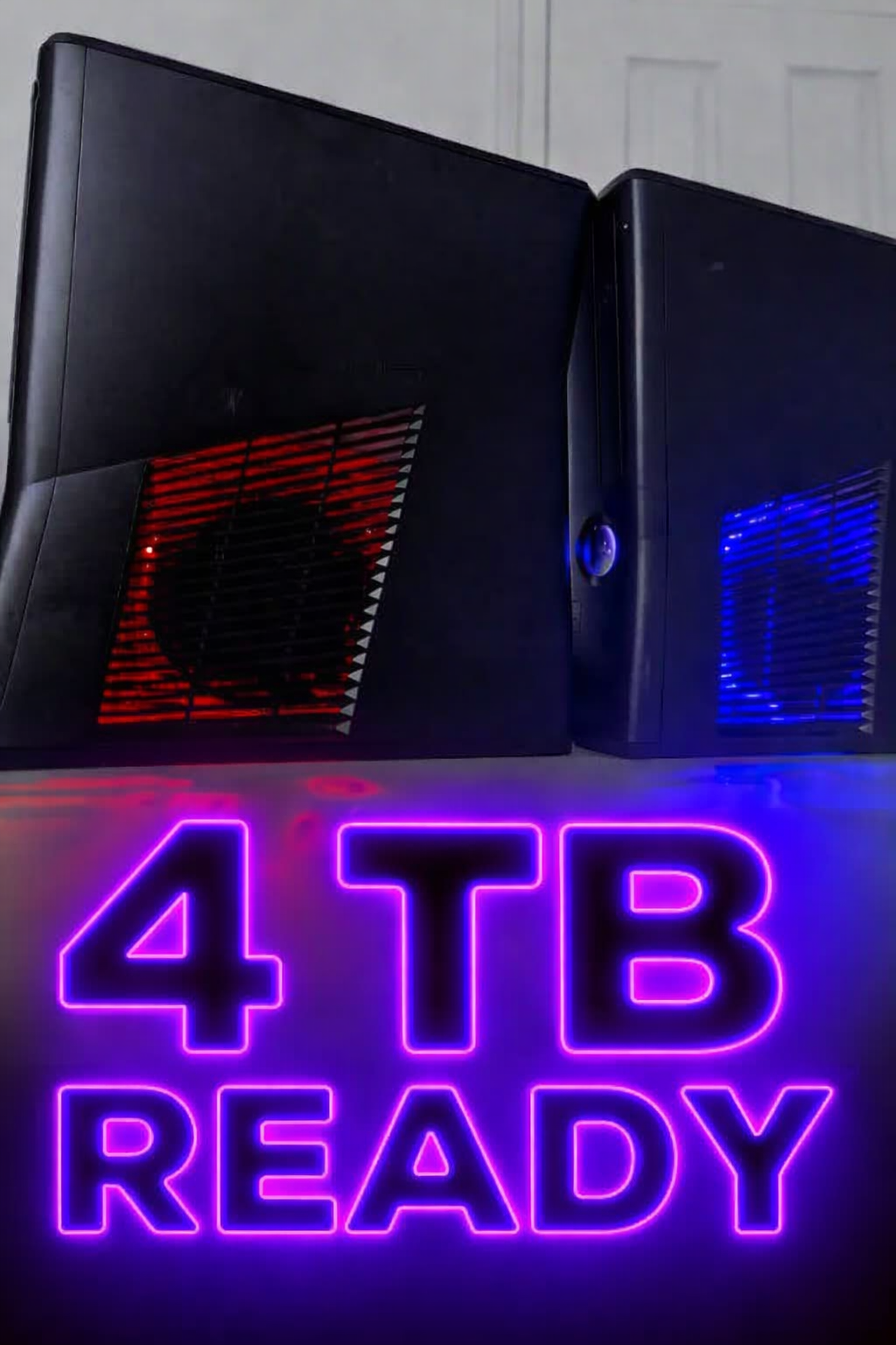 4TB hard-soldered modded Xbox 360700+ games built inclick to enlarge